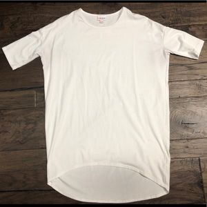 LuLaRoe Tops - XXS White LuLaRoe Irma Shirt LuLaRoe Tops - XXS White LuLaRoe Irma Shirt